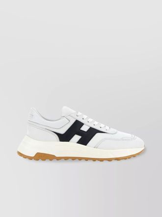 Hogan leather low top sneakers