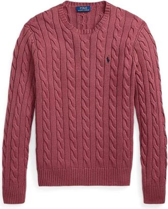 Polo Ralph Lauren Round-neck Truien - Heren - Ronde hals truien - Rood - S - Truien & Vesten