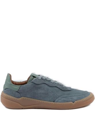 Paul & Shark lace-up sneakers - men - Bovine Leather/Rubber/Bovine Leather - 42 - Green