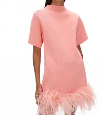 Rachel Gilbert Rita Mini Dress In Peach