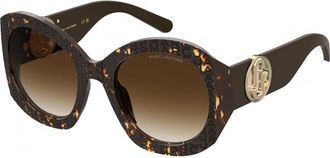 Marc Jacobs Womens 722 56 305 Sunglasses - Brown - One Size