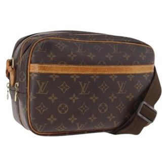 Louis Vuitton Pre-owned Leather Cross Body Bag - Dames - Pre-owned - Bruin - Maat: ONE Size Leer