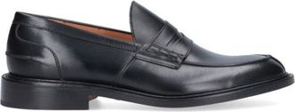 Trickers James Black Leather Loafers