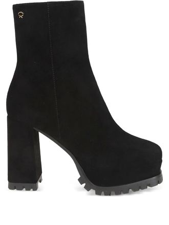 Gianvito Rossi Stivaletti Harlem 105mm - Nero