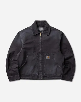 Carhartt Work in Progress Men s OG Arcan Jacket Black (Destroy Wash)