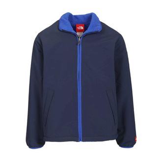 The North Face Red Box Reversible Fleece Jacket - Heren - Outdoorjassen - Blauw - S - Fitness