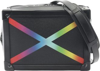 Louis Vuitton 2019 Taiga Rainbow Soft Trunk crossbody bag - Black