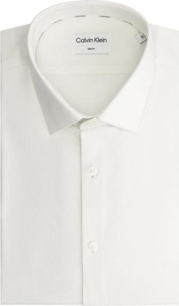 Calvin Klein Shirts White - male - Calvin Klein - Formal Shirts - White - 4XS - Shirts