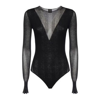 Pinko Body, female, Black, Size: XS Camicetta con lana