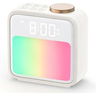 OEM Sonnenaufgangswecker, Wecklicht F&uuml;r Schwere Schl&auml;fer, 6 Nat&uuml;rliche Ger&auml;usche Und 10-farben-nachtlicht, Dual-sonnenlichtalarm, Einschlafhilfe Und Schlu