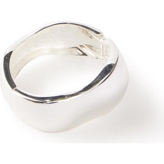 Rubi Shoes Single Bracelet in Up Silver Bubble Hinge at Nordstrom