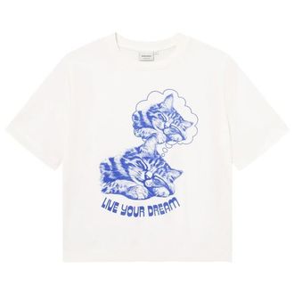 Dedicated T-Shirt Vadstena T-Shirt f&uuml;r Damen | wei&szlig;