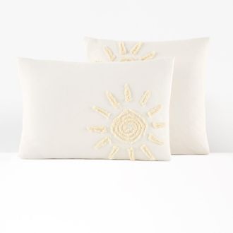 La Redoute Interieurs Kussensloop in getuft katoen, Melenaos