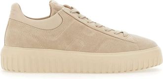 Hogan Sneakers, male, Beige, Size: 6 1/2 US H Stripes Sneakers