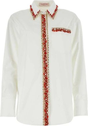 Valentino Garavani Casual Shirts - Dames - Overhemden - Wit - XS - Overhemden