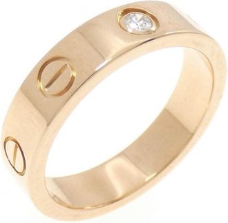 Cartier Pink Gold (18K) Band Ring (Pre-Owned)