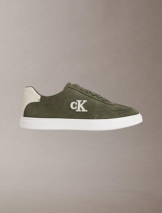 Calvin Klein Brooke - Suede Signature Logo Trainers
