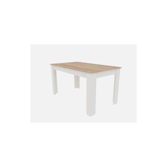 OEM Tavolo Fisso 138x80xh75cm Rovere/bianco
