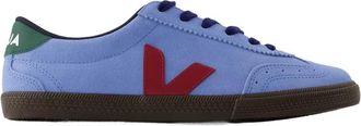 Veja Volley Sneakers - Heren - Sneakers - Blauw - 44 EU - Leer - Schoenen