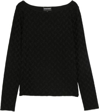 Emporio Armani Boat Neck Jumper