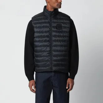 Canada Goose Black padded zip-up gilet