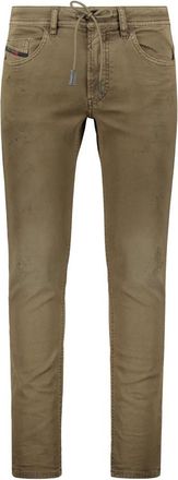 Diesel Slim Fit Broeken - Heren - Slim Fit Broeken - Groen - W26 - Katoen - Broeken