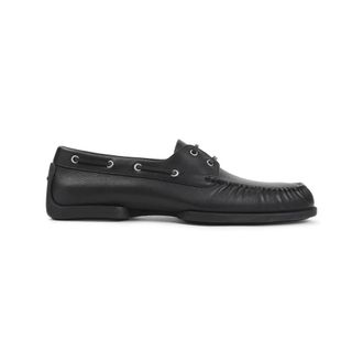 Jil Sander Schoenen, Heren, Zwart, 43 EU, Leer, Loafer