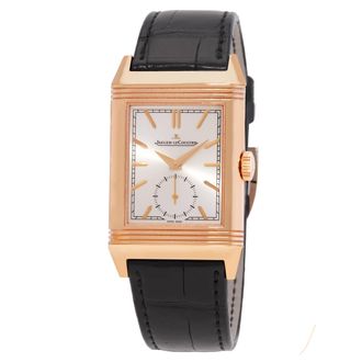 Jaeger-LeCoultre Reverso Tribute Hand Wind Silver Dial Mens Watch Q7132521
