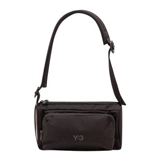 Yohji Yamamoto Xbody Bag - Heren - Schoudertassen - Zwart - ONE Size - Nylon - Tassen