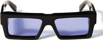 Off-white Sunglasses Ow1013 1045 Ruby Black/Blue Unisex
