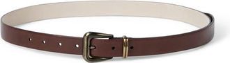 Brunello Cucinelli Vachetta belt with monili in Brown at Nordstrom, Size Xx-Small