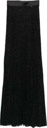 Nissa Gonna lunga plissettata - Nero