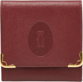 Cartier Pre-owned Wallets, female, Red, Size: ONE SIZE Pre-owned Leather Wallet