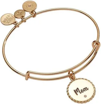 Alex and Ani Mom Charm Bangle Bracelet in Gold at Nordstrom, Size Small/medium
