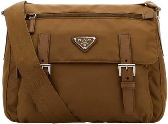 Prada Brown Re-Nylon Medium Shoulder Bag