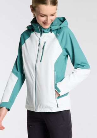 F.lli Campagnolo Regenjacke CMP D Outdoorjacke, Damen, Gr. 44, gr&uuml;n (gr&uuml;n, wei&szlig;), Obermaterial: 100% Polyester. Futter: 100% Polyester, unifarben mit Farbeins&auml;tzen, oh
