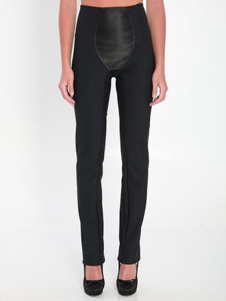 Dolce & Gabbana Leggings In Stretch Satin