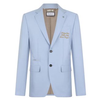 Philipp Plein Jassen, Heren, Blauw, L, Blazers