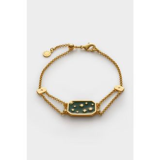 Katie Loxton Elpha Waterproof Gold Bracelet at Nordstrom