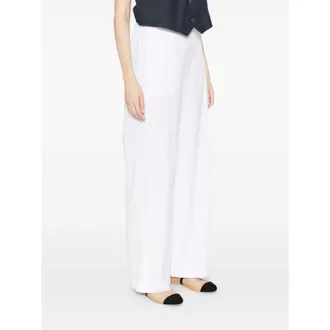 Via Masini 80 Broeken, Dames, Wit, S, Wijde broek
