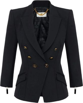 Elisabetta Franchi Double Crepe Jacke