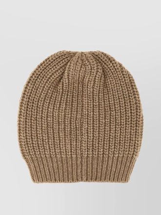 Brunello Cucinelli soft ribbed knit cap