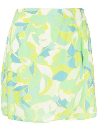 Faithfull The Brand Lucio wrap skirt - Green