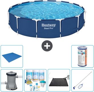 Bestway Piscina Bestway Steel Pro Redonda - 396x84 Cm - 8-piezas S22109