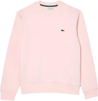 Lacoste Iconisch Sweatshirt - Heren - Sweatshirts - Roze - M - Katoen - Hoodies & sweatvesten