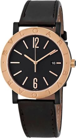 Bulgari Solotempo Black Dial Automatic Mens Watch 102931