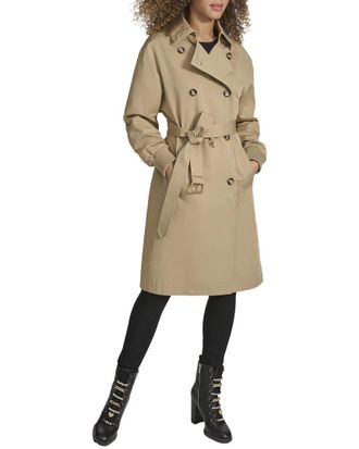 Karl Lagerfeld Karl Lagerfeld Bomber Sleeve Trench