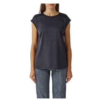 Nenette Overhemden, Dames, Blauw, L, Polyester, Fenix Blouse