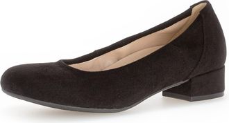 Gabor Women Court Shoes, Ladies Classic Court Shoes,Removable Insole,Business Shoe,Office Pump,Office,Closed,Noble,Black (Schwarz) / 17,38 EU / 5 UK