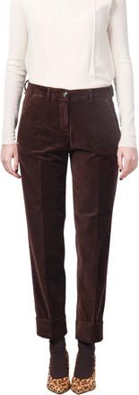 Mason's New York Carrot Chino Broek - Dames - Chinos - Rood - L - Katoen - Broeken